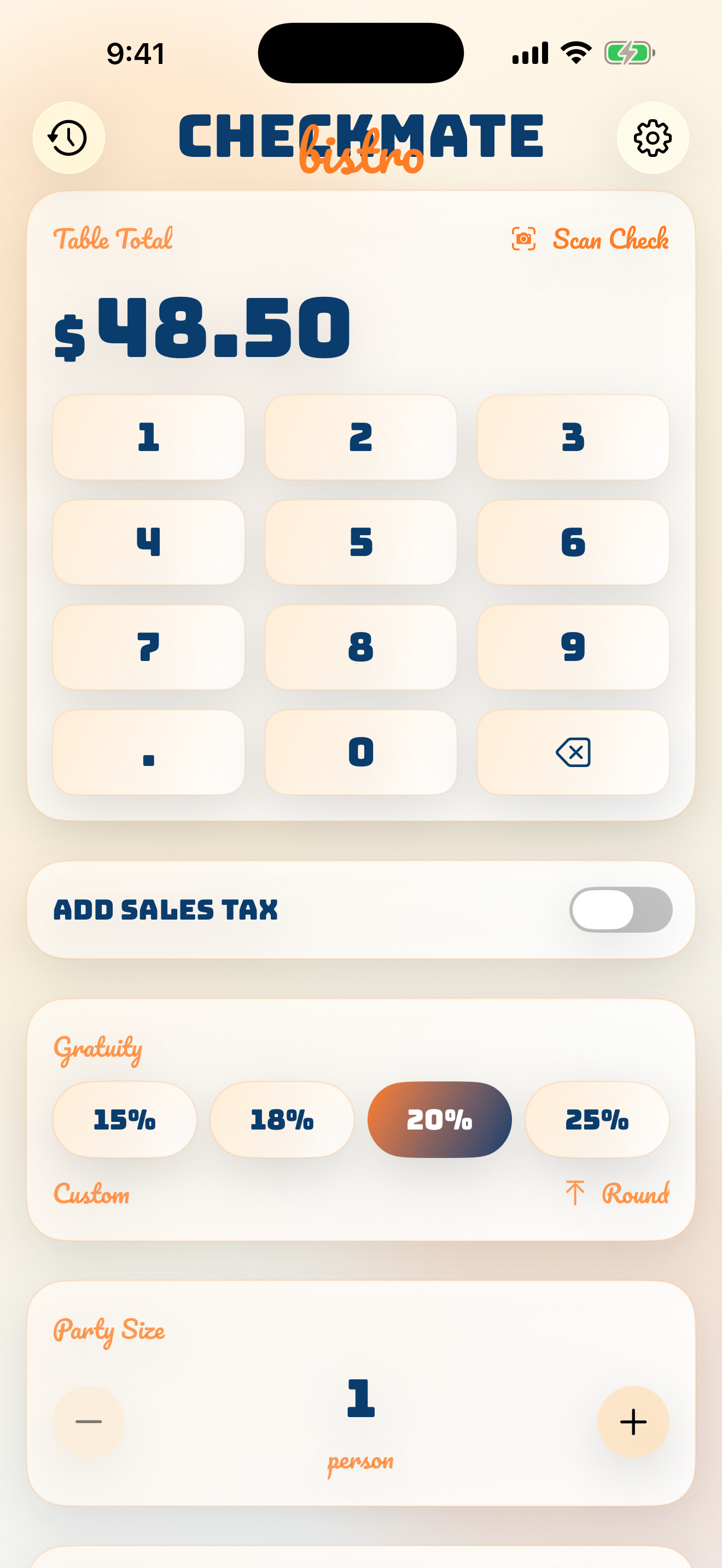 CheckMate calculator