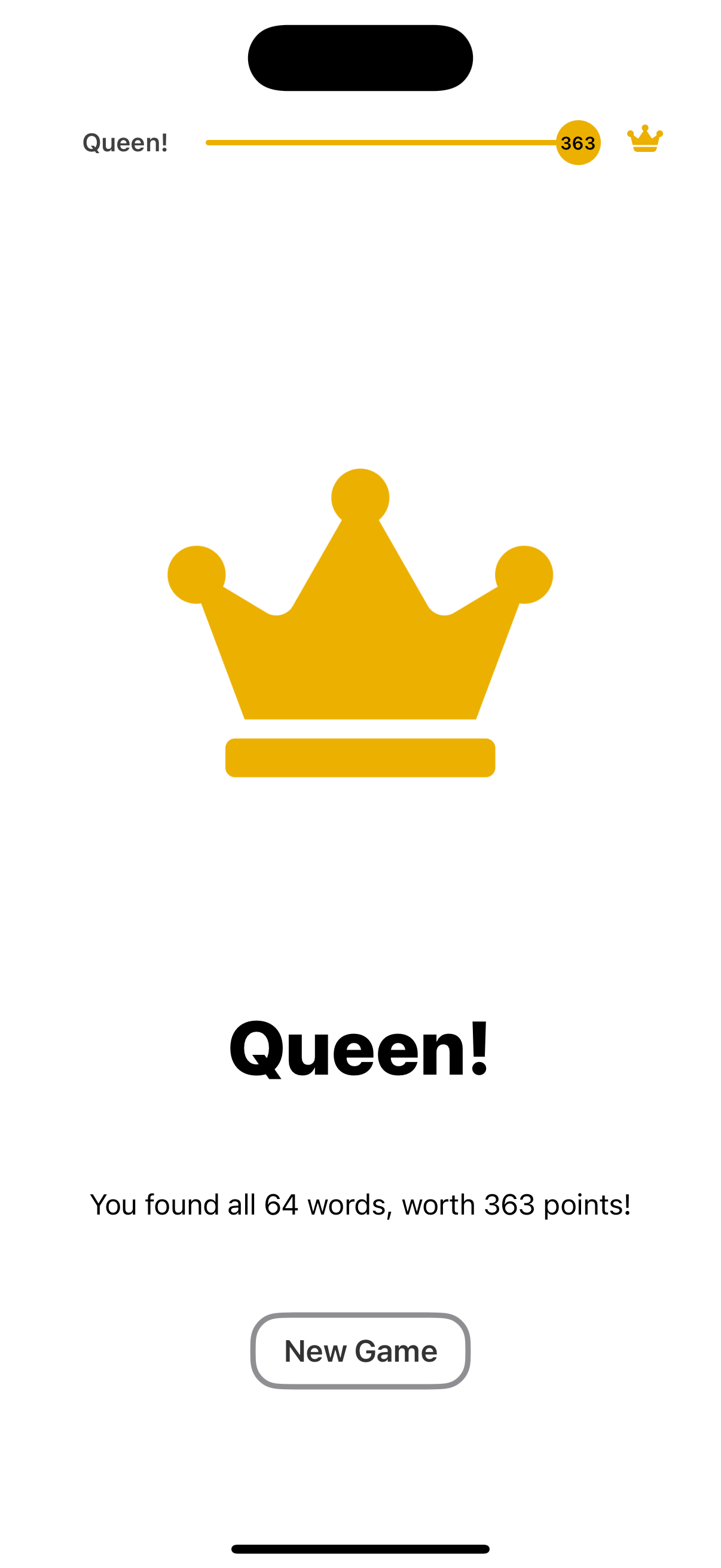 Spelling Queen achievement